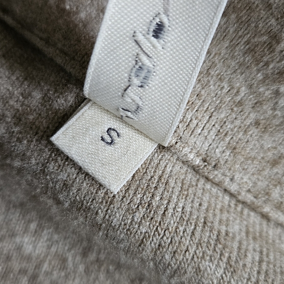 Nap Loungwear Knit Robe on Tan Oatmeal - Picture 6 of 7